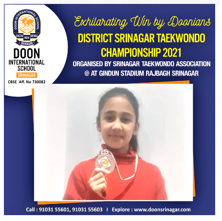 Distrist Srinagar Taekwondo Championship 2021