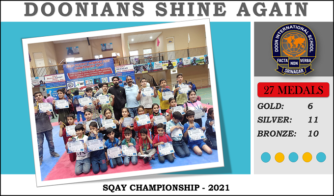 DOON INTERNATIONAL SCHOOL EMERGES CHAMPION AGAIN