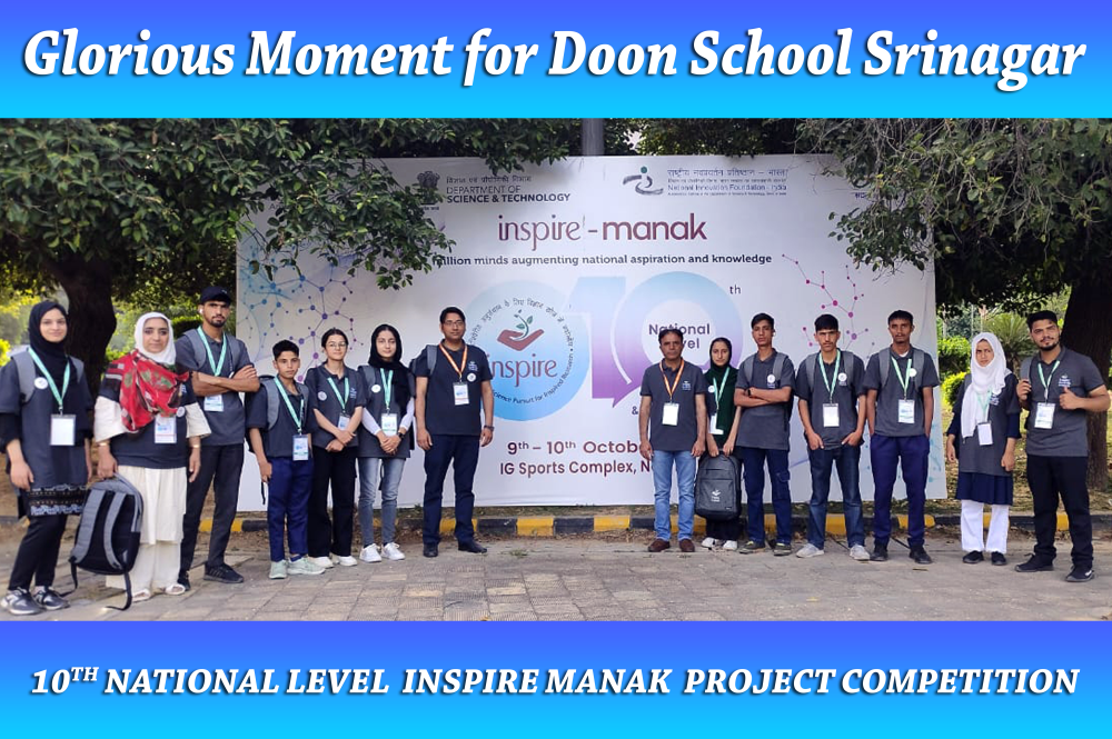 Glorious Moment for Doon School Srinagar