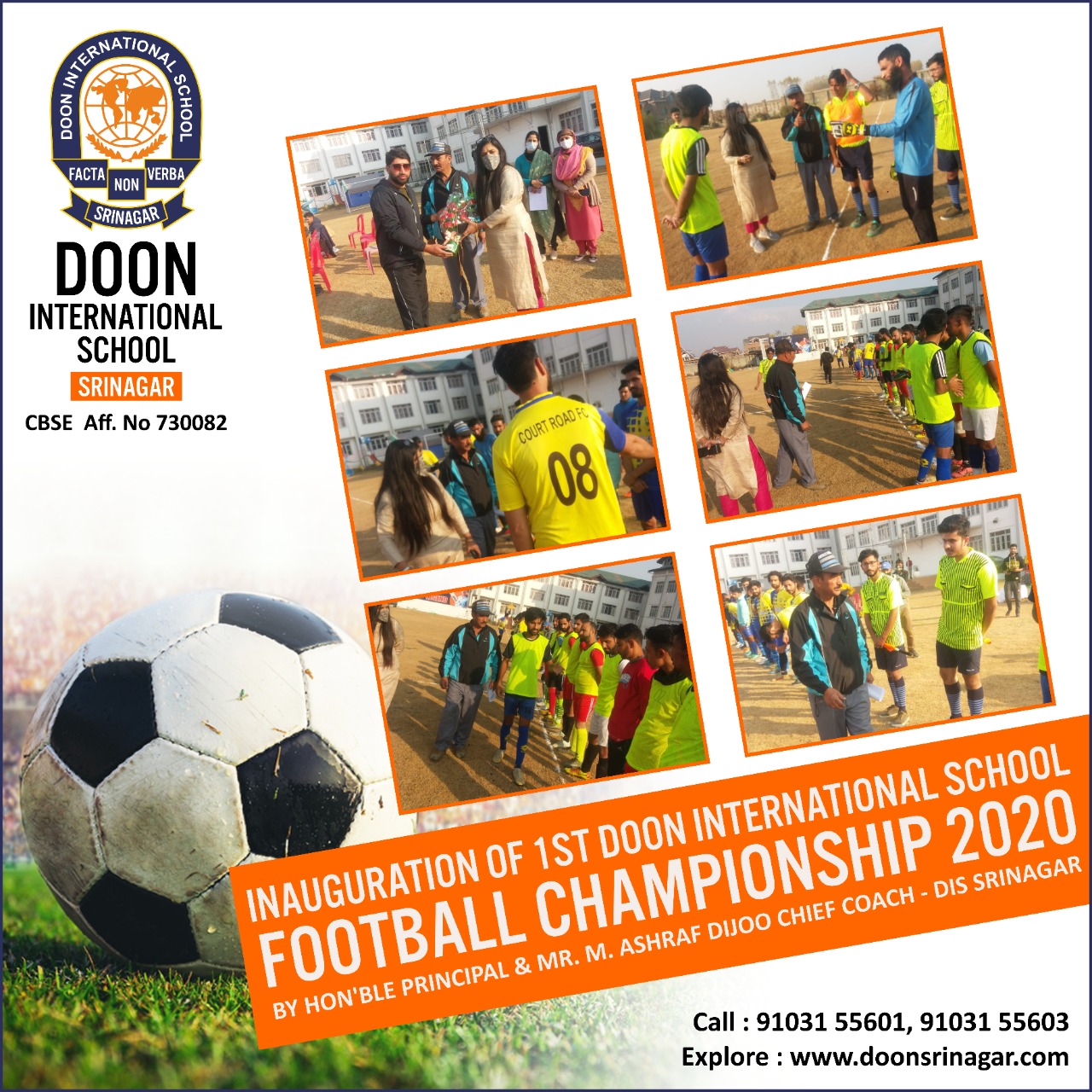 1st Doon Football Championship 2020