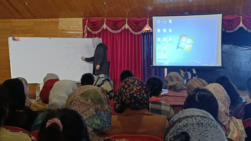 Training Session on National Curriculam Framework