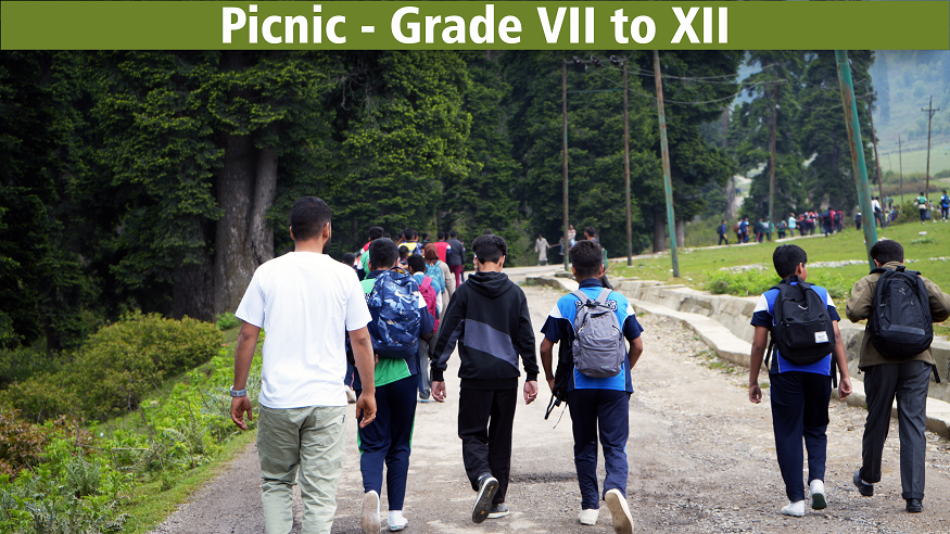 School Picnic - Grade VII to XII