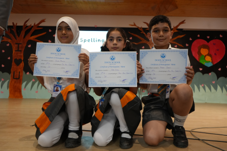 SPELL TEST COMPETITION (GRADE 3 TO 5)