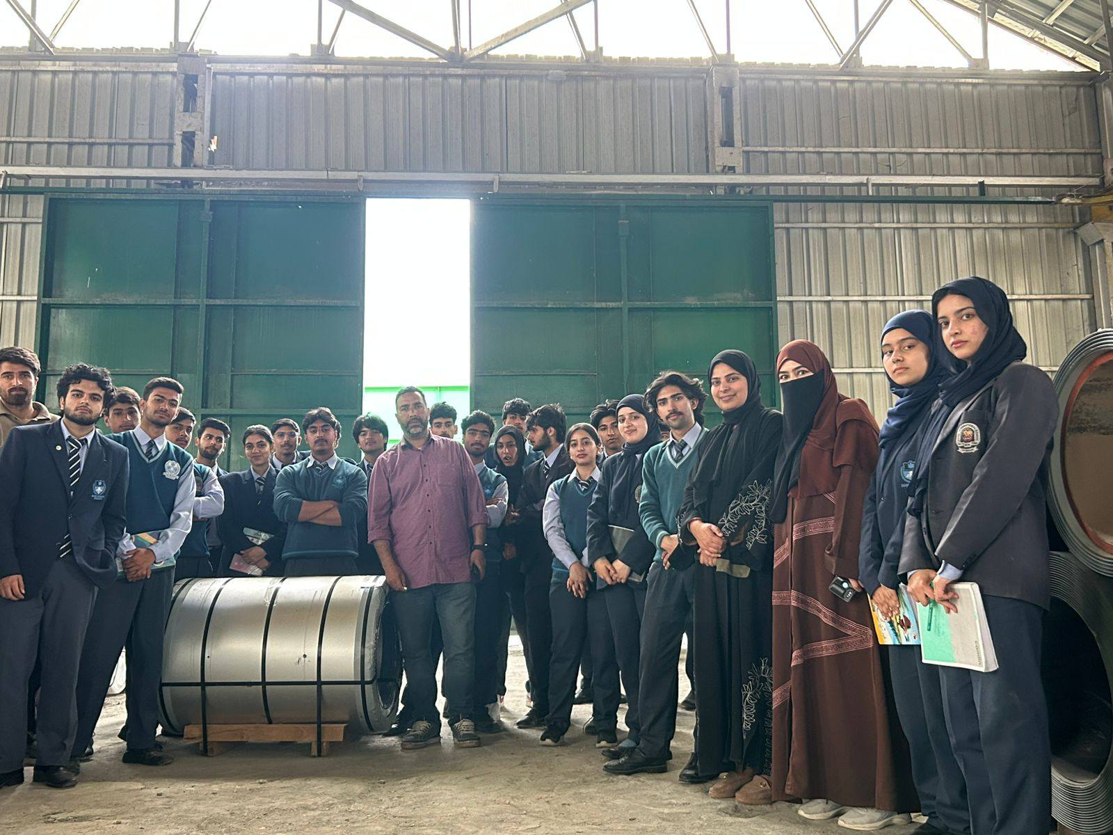 Industrial visit to Khanmoh Phase 2 and 3