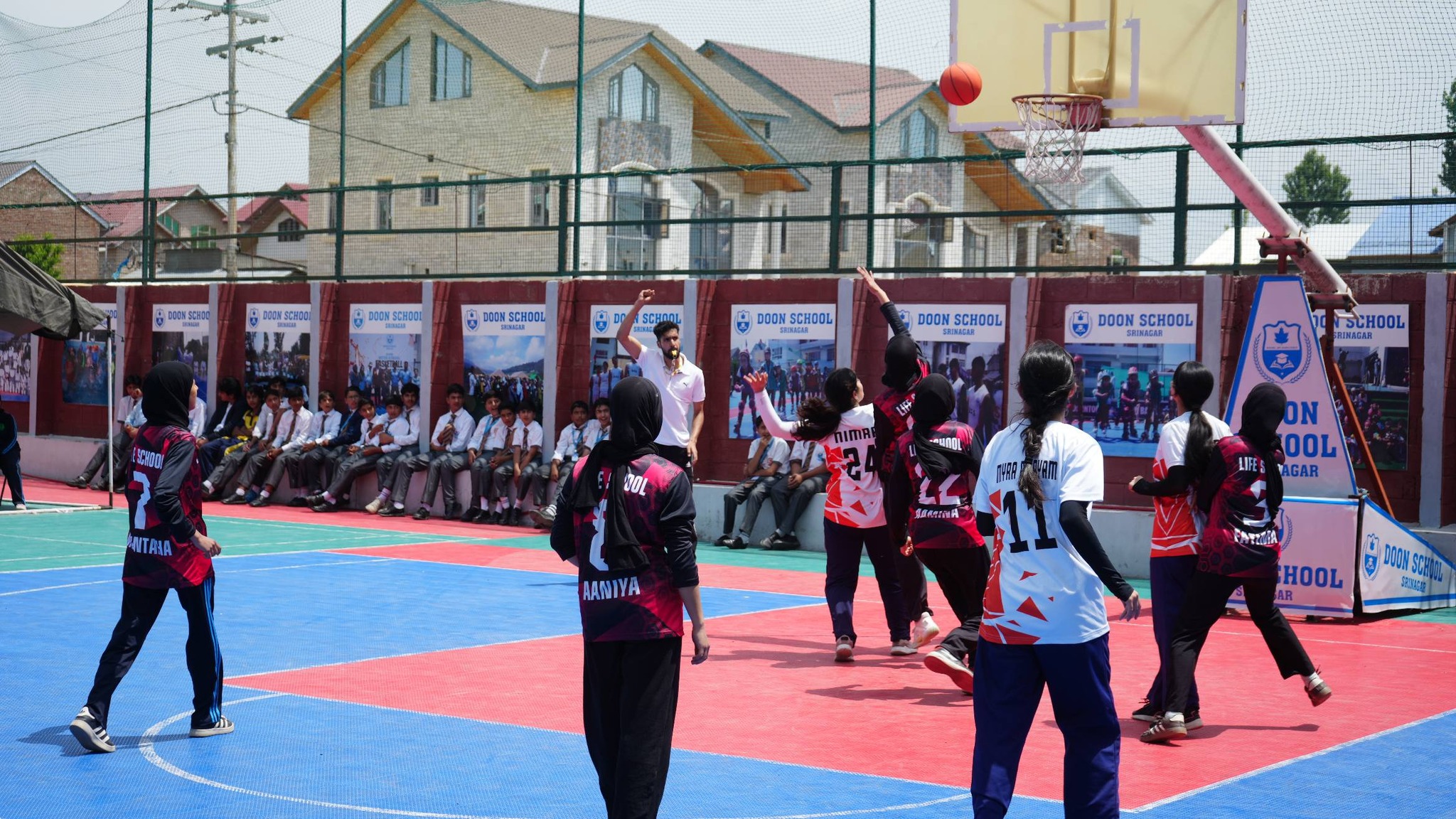 Inter-School Basket Ball Tournament - Day 1