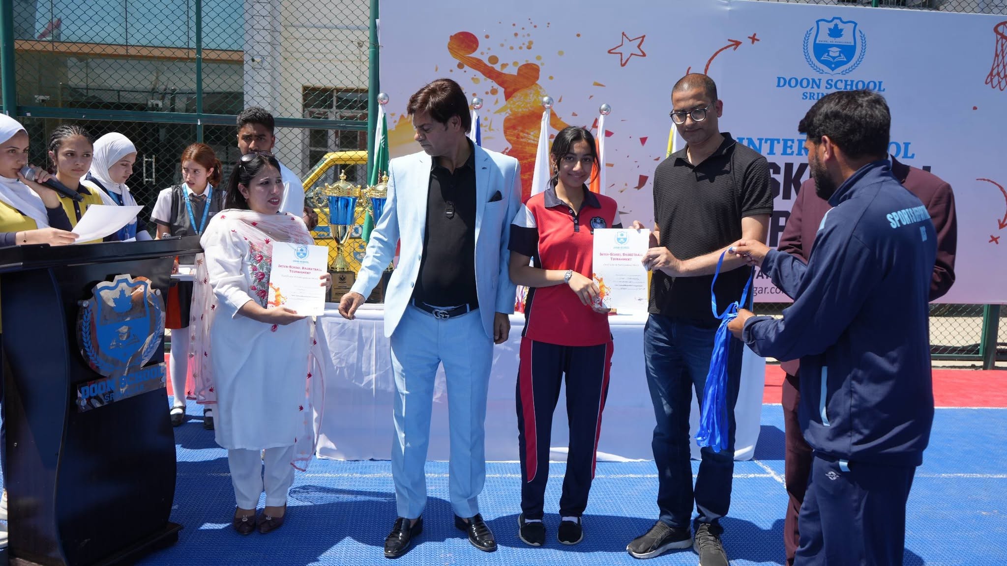 Inter-School Basket Ball Tournament - Finals