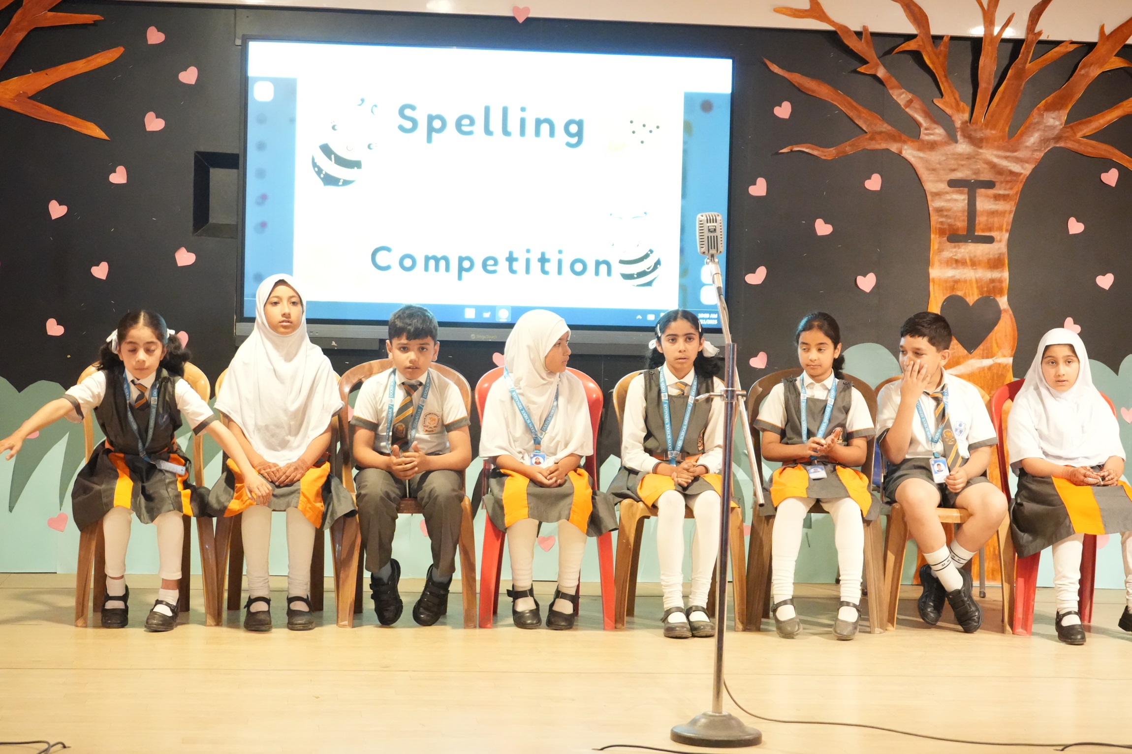 SPELL TEST COMPETITION (GRADE 3 TO 5)