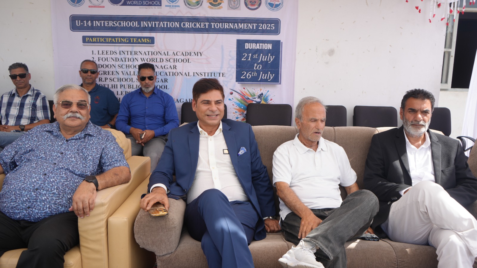 Doon School Srinagar Hosts JKCA U-14 Cricket Tournament